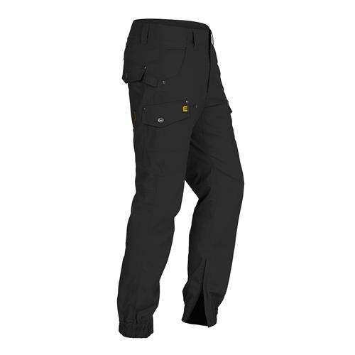 Combat Cargo Stove Pipe Pants - Black